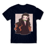 Kimetsu no Yaiba – Nezuko Navy Men's Tee for Anime, Kimetsu No Yaiba