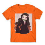 Kimetsu no Yaiba – Nezuko Orange Men's Tee for Anime, Kimetsu No Yaiba
