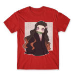 Kimetsu no Yaiba – Nezuko Red Men's T-shirt for Anime, Kimetsu No Yaiba