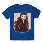 Kimetsu no Yaiba – Nezuko Royal Blue Men's Tee for Anime, Kimetsu No Yaiba
