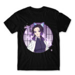 Kimetsu no Yaiba – Shinobu Kocho Black Men's T-shirt for Anime, Kimetsu No Yaiba