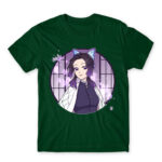 Kimetsu no Yaiba – Shinobu Kocho Bottle Green Men's T-shirt for Anime, Kimetsu No Yaiba