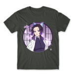 Kimetsu no Yaiba – Shinobu Kocho Dark Grey Men's Tee for Anime, Kimetsu No Yaiba