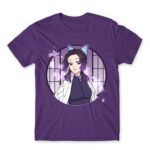 Kimetsu no Yaiba – Shinobu Kocho Dark Purple Men's Tee for Anime, Kimetsu No Yaiba
