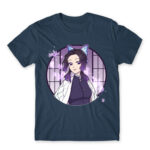 Kimetsu no Yaiba – Shinobu Kocho Denim Men's Tee for Anime, Kimetsu No Yaiba