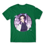Kimetsu no Yaiba – Shinobu Kocho Kelly Green Men's T-shirt for Anime, Kimetsu No Yaiba