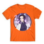 Kimetsu no Yaiba – Shinobu Kocho Orange Men's T-shirt for Anime, Kimetsu No Yaiba