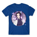 Kimetsu no Yaiba – Shinobu Kocho Royal Blue Men's Tee for Anime, Kimetsu No Yaiba