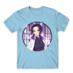 Kimetsu no Yaiba – Shinobu Kocho Sky Blue Men's T-shirt for Anime, Kimetsu No Yaiba