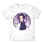 Kimetsu no Yaiba – Shinobu Kocho White Men's T-shirt for Anime, Kimetsu No Yaiba