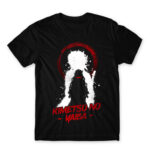 Kimetsu no Yaiba silhouette Black Men's T-shirt for Anime, Kimetsu No Yaiba