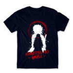 Kimetsu no Yaiba silhouette Navy Men's T-shirt for Anime, Kimetsu No Yaiba