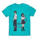 Kimi no na wa – Your Name Atoll Blue Men's T-shirt for Anime, Your Name