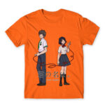 Kimi no na wa – Your Name Orange Men's T-shirt for Anime, Your Name