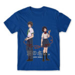 Kimi no na wa – Your Name Royal Blue Men's Tee for Anime, Your Name
