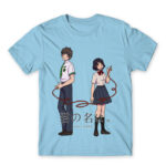Kimi no na wa – Your Name Sky Blue Men's Tee for Anime, Your Name