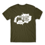 Kindergarten level dissolved Army Men's T-shirt for Kindergartner, Work