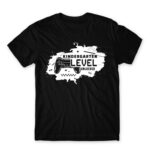 Kindergarten level dissolved Black Men's Tee for Kindergartner, Work