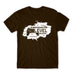 Kindergarten level dissolved Chocolate Men's Tee for Kindergartner, Work