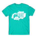 Kindergarten level dissolved Turquoise Men's T-shirt for Kindergartner, Work