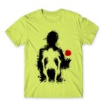 Kira and Ryuk Apple Green Men's Tee for Anime, Death Note