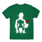 Kira and Ryuk Kelly Green Men's T-shirt for Anime, Death Note