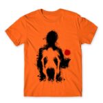 Kira and Ryuk Orange Men's Tee for Anime, Death Note