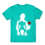 Kira and Ryuk Turquoise Men's T-shirt for Anime, Death Note