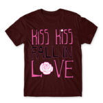 Kiss Kiss Burgundy Men's T-shirt for Anime, Ouran Highschool Host Club