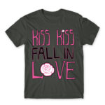 Kiss Kiss Dark Grey Men's Tee for Anime, Ouran Highschool Host Club
