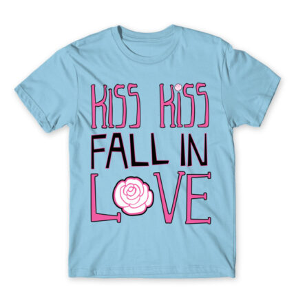 Kiss Kiss Sky Blue Men's T-shirt for Anime, Ouran Highschool Host Club