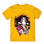 Kokushibo – Demon Slayer Gold Men's Tee for Anime, Kimetsu No Yaiba