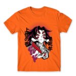 Kokushibo – Demon Slayer Orange Men's Tee for Anime, Kimetsu No Yaiba