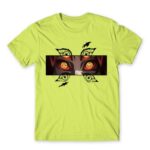 Kokushibo eyes Apple Green Men's T-shirt for Anime, Kimetsu No Yaiba