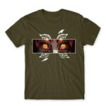 Kokushibo eyes Army Men's T-shirt for Anime, Kimetsu No Yaiba