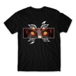 Kokushibo eyes Black Men's T-shirt for Anime, Kimetsu No Yaiba