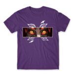 Kokushibo eyes Dark Purple Men's T-shirt for Anime, Kimetsu No Yaiba