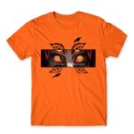 Kokushibo eyes Orange Men's T-shirt for Anime, Kimetsu No Yaiba