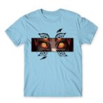 Kokushibo eyes Sky Blue Men's Tee for Anime, Kimetsu No Yaiba