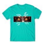 Kokushibo eyes Turquoise Men's Tee for Anime, Kimetsu No Yaiba