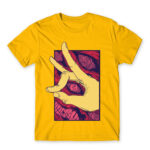 KON Gold Men's Tee for Anime, Chainsaw Man