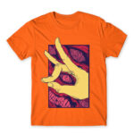 KON Orange Men's T-shirt for Anime, Chainsaw Man