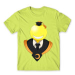 Koro-senei Apple Green Men's Tee for Anime, Assassination Classroom