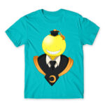 Koro-senei Atoll Blue Men's Tee for Anime, Assassination Classroom