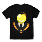 Koro-senei Black Men's T-shirt for Anime, Assassination Classroom