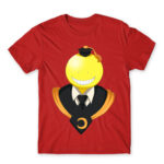 Koro-senei Red Men's T-shirt for Anime, Assassination Classroom