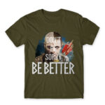 Kratos and Atreus Army Men's Tee