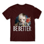 Kratos and Atreus Burgundy Men's T-shirt