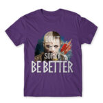 Kratos and Atreus Dark Purple Men's T-shirt