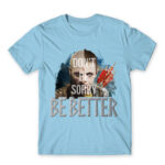 Kratos and Atreus Sky Blue Men's T-shirt